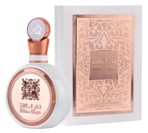 Fakhar Rose, fragrance, women, floral, Fruity notes, Pomegranate, Lily, Aldehydes, Tuberose, Jasmine, Gardenia, Honeysuckle, Ylang-ylang, Rose, Peony, Vanilla, Ambroxan, White Musk, Sandalwood